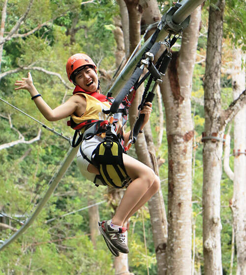 Roller Ziplining Hanuman World Phuket
